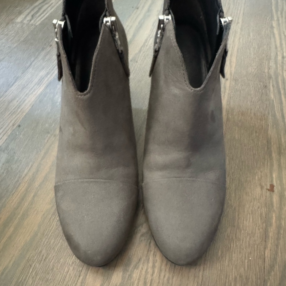 Rag & Bone Gray Ankle Booties